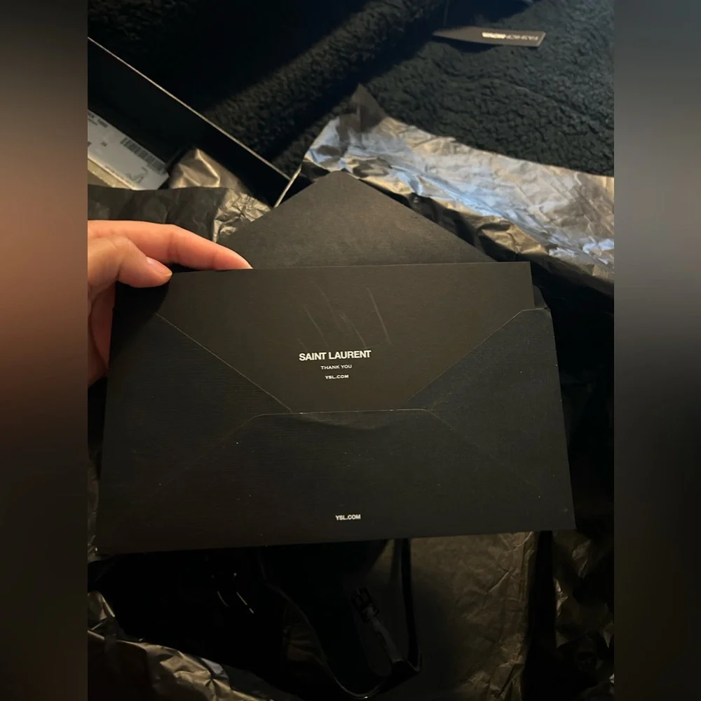 Ysl gets black and gold